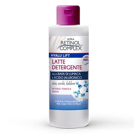 RETINOL COMPLEX® LATTE DETERGENTE BAVA DI LUMACA E ACIDO JALURONICO 400ML