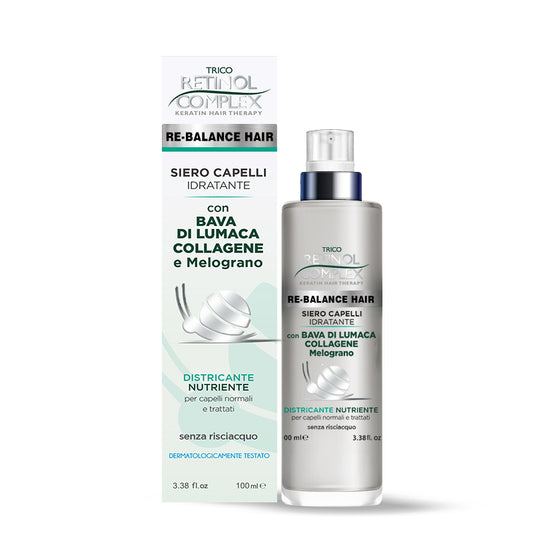 RETINOL COMPLEX® SIERO CAPELLI "BAVA DI LUMACA COLLAGENE E MELOGRANO" 100ML