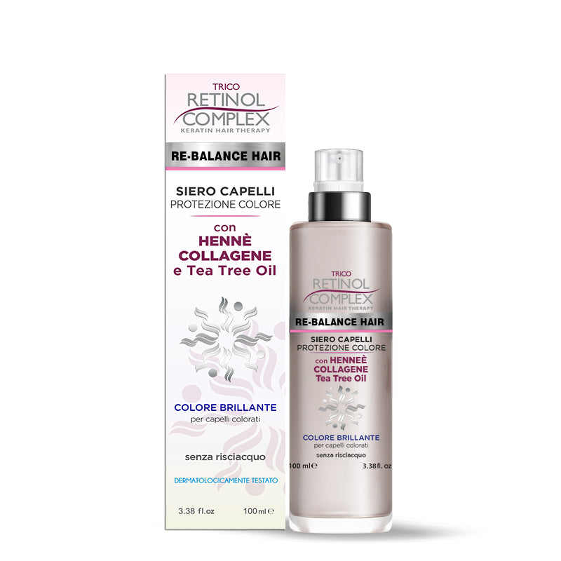 RETINOL COMPLEX® SIERO CAPELLI "HENNE' & COLLAGENE" 100ML