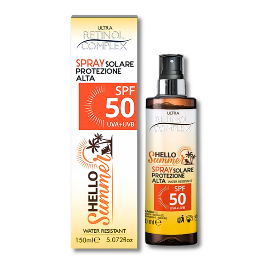 RETINOL COMPLEX® SPRAY SOLARE SPF50 "HELLO SUMMER" 150ML