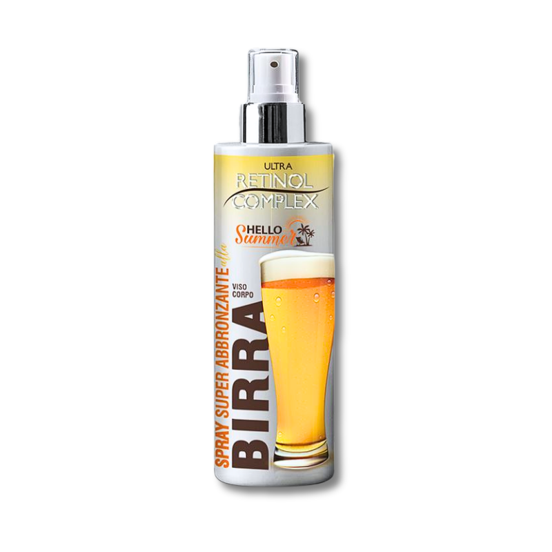 RETINOL COMPLEX® SPRAY SUPER ABBRONZANTE "ALLA BIRRA" 200ML