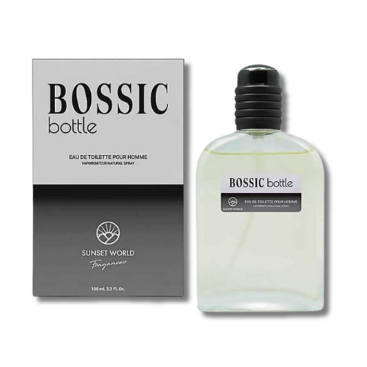 SUNSET WORLD® "BOSSIC BOTTLE" PROFUMO UOMO 100ML