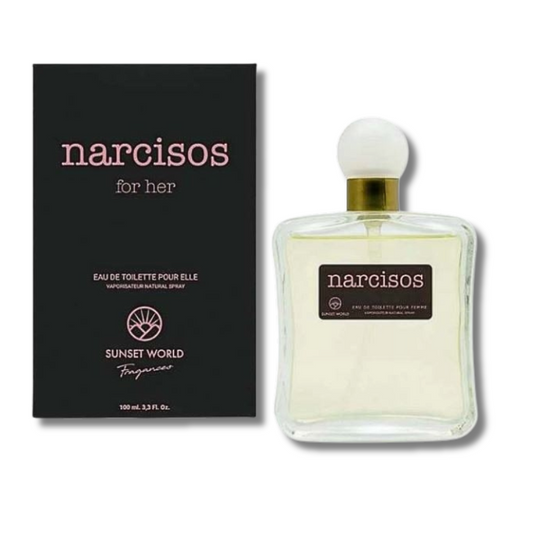 SUNSET WORLD® "NARCISOSBLACK" PROFUMO DONNA 100ML