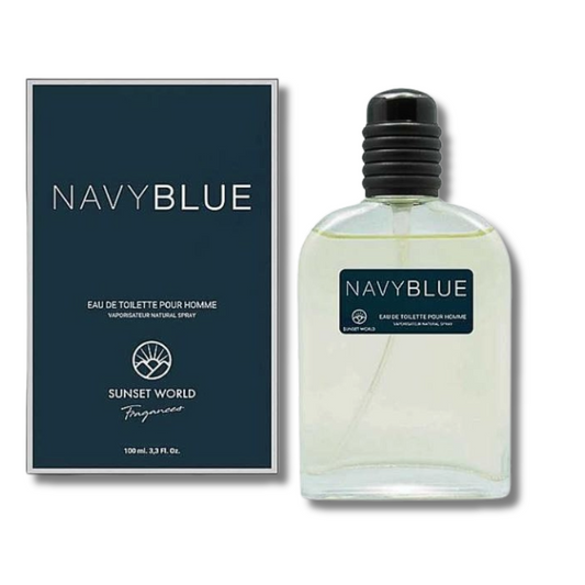 SUNSET WORLD® "NAVYBLUE" PROFUMO UOMO 100ML