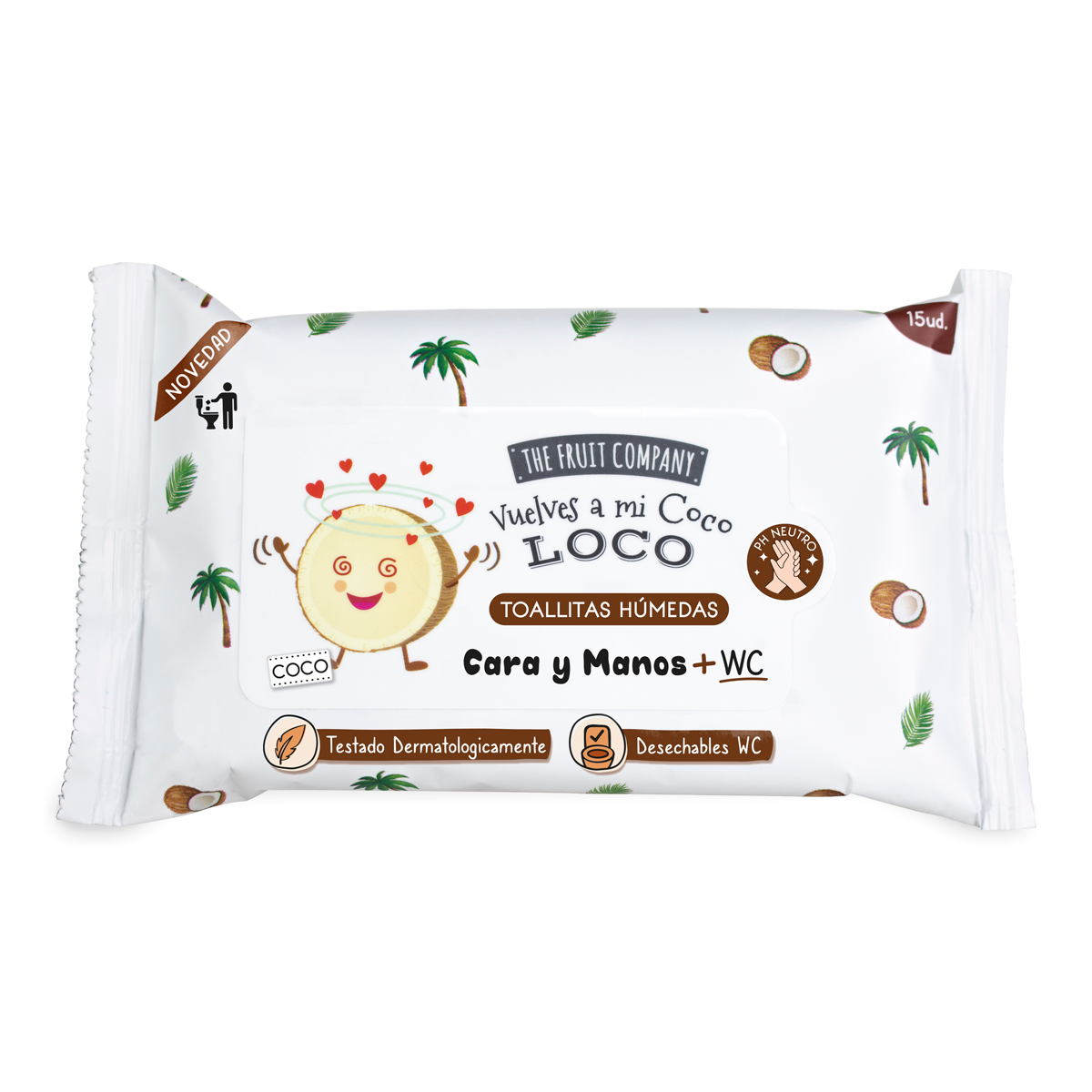 THE FRUIT COMPANY® Salviette Umidificate TFC "Cocco"