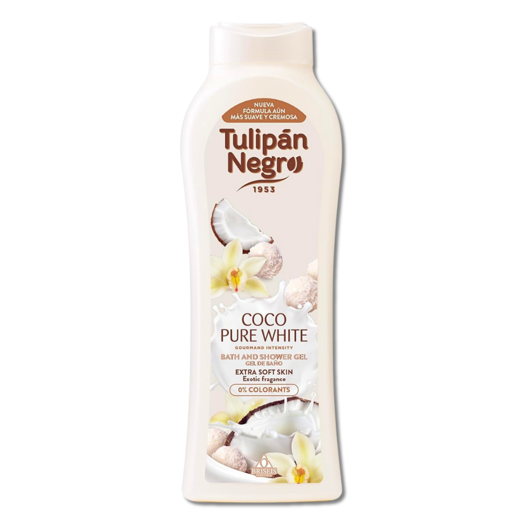 TULIPAN NEGRO® BAGNOSCHIUMA 650ML "COCO PURE WHITE"