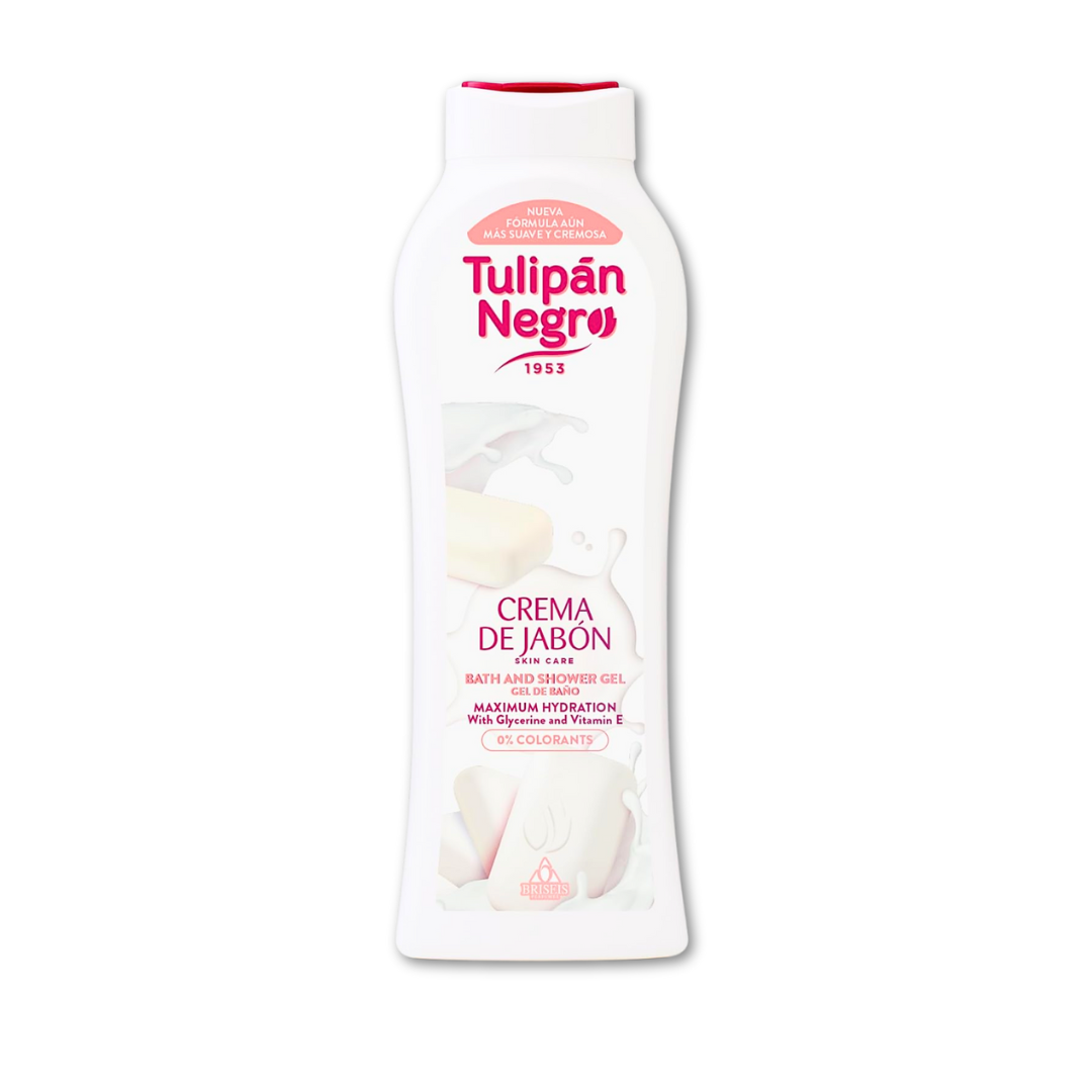 TULIPAN NEGRO® BAGNOSCHIUMA 650ML "CREMA DE JABÓN"