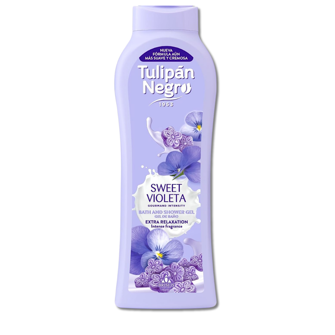 TULIPAN NEGRO® BAGNOSCHIUMA 650ML "SWEET VIOLETA"