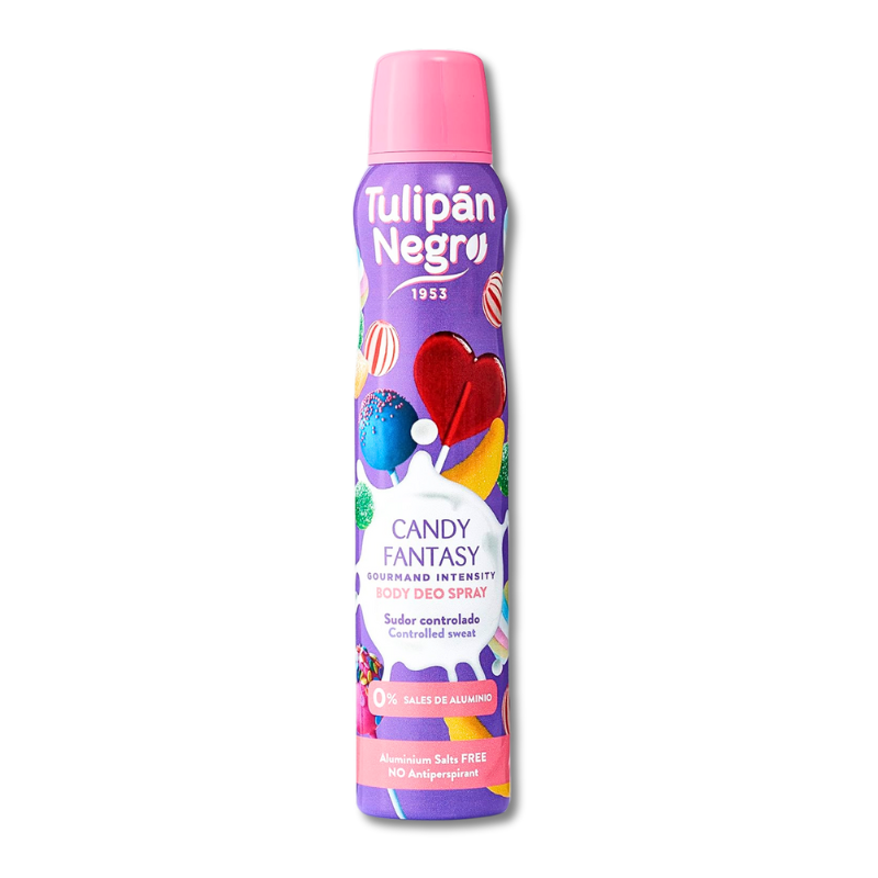 TULIPAN NEGRO® DEODORANTE SPRAY 200ML "CANDY FANTASY"